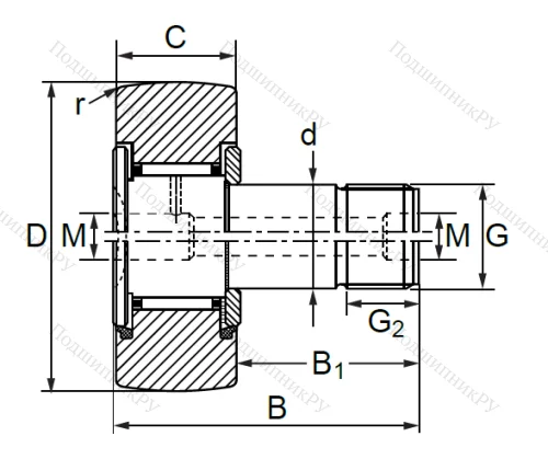 Опорный ролик  KR 26 PPSK в Санкт-Петербурге