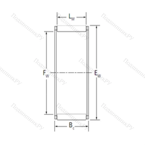 Подшипник игольчатый радиальный K 16X 21X 10BE от производителя  KOYO