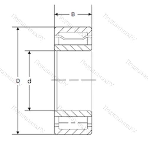 Подшипник роликовый радиальный A 5321 WB от производителя  SIGMA