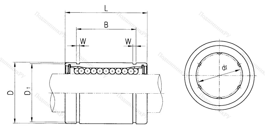 Подшипник LM 13 UU в Санкт-Петербурге
