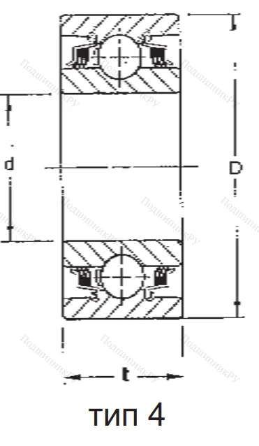 Радиальный шариковый подшипник W 211 PP 3 FBJ в Санкт-Петербурге