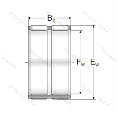 Подшипник игольчатый радиальный K 52x60x39ZWTN