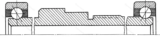 Модификация подшипника 4-106092ЕП размер 4,02x6/15x22,5 ГПЗ-4