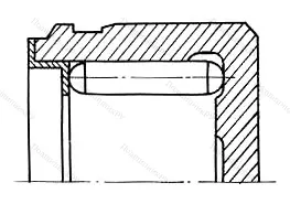 Модификация подшипника 704902У1 размер 15,235x28x20 МПЗ от производителя  МПЗ