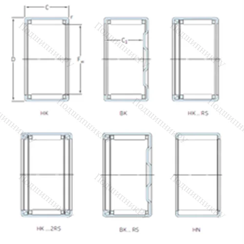 Подшипник игольчатый радиальный HK 4520.2RS