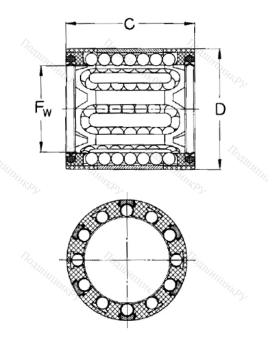 Подшипник LBBR 30-2LS в Санкт-Петербурге