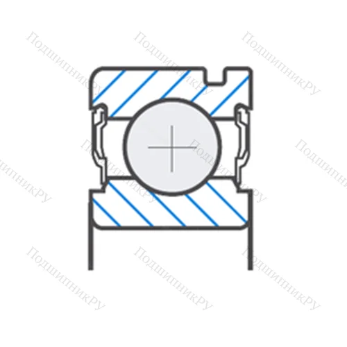 Подшипник шариковый радиальный 30TM 05NX 2C 3