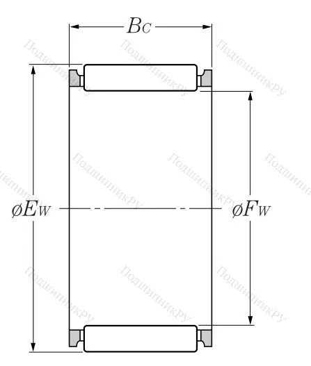 Подшипник K 12x15x13 V 1 JP (NTN) в Санкт-Петербурге