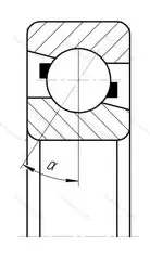 Подшипник 7312 C размер 60x130x31 от производителя  SKF