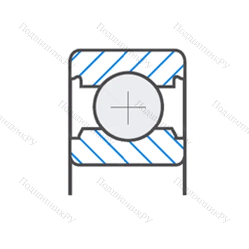 Подшипник шариковый радиальный 3TM-16007/33