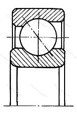 Подшипник  936700 размер 10x30x9/8,5 от производителя  ГПЗ-4
