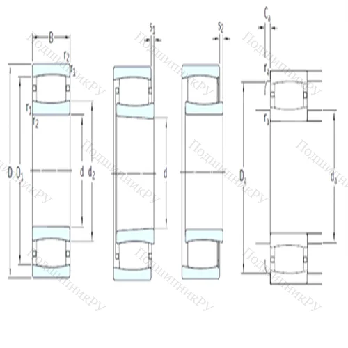 Подшипник роликовый тороидальный C 4120V/VE 240 от производителя  SKF