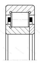 Подшипник  92109 размер 45x75x16