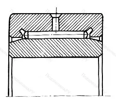 Модификация подшипника 4074905 размер 25x42x17