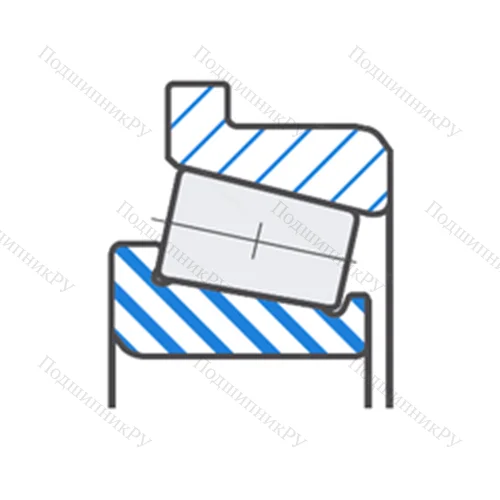 Подшипник роликовый радиально-упорный BT 1-0336/QVA 621