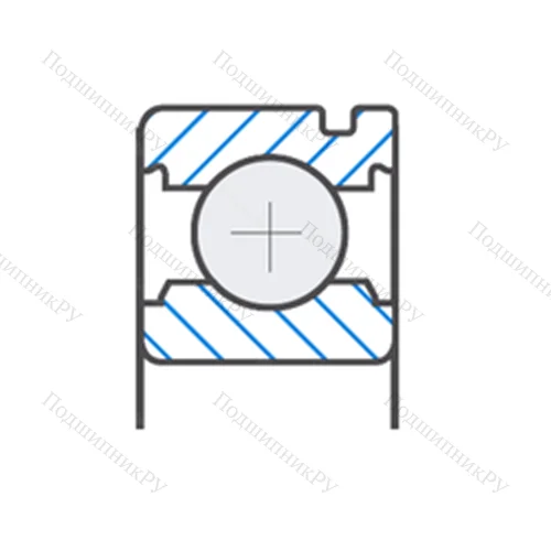 Подшипник шариковый радиальный AB 44075S 01