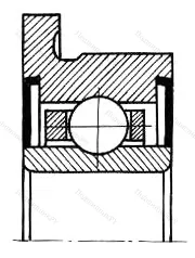 Подшипник OBF 84ZZ размер 4,763x12,7/14,3x4,978 от производителя  KOYO