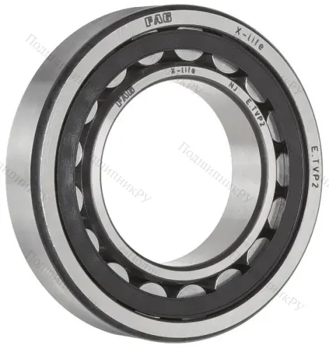 Роликовый цилиндрический подшипник NJ 305 E XL TVP 2 от производителя  FAG