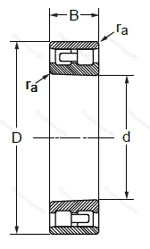 Двухрядный роликовый подшипник NN 3016 KMP 5 (3182116-5 Л ГОСТ) в Санкт-Петербурге