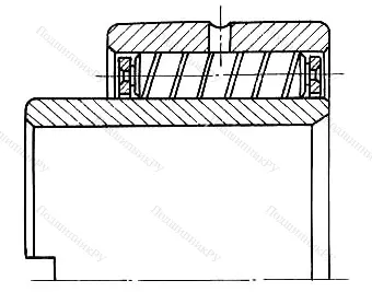 Модификация подшипника 15740 размер 200x340x175/240 от производителя  ГПЗ-1