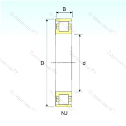 Подшипник роликовый радиальный N 30/1320