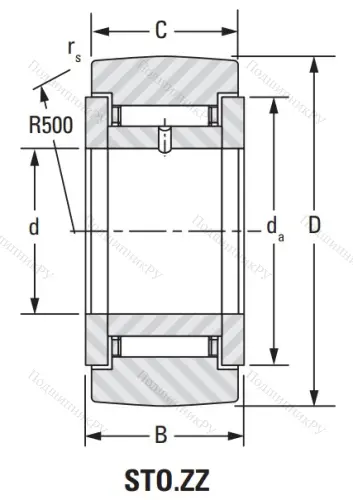 Подшипник STO 25 ZZ от производителя  KOYO
