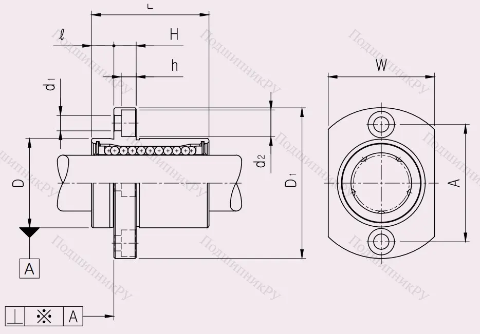 Подшипник LMH 13 UU в Санкт-Петербурге