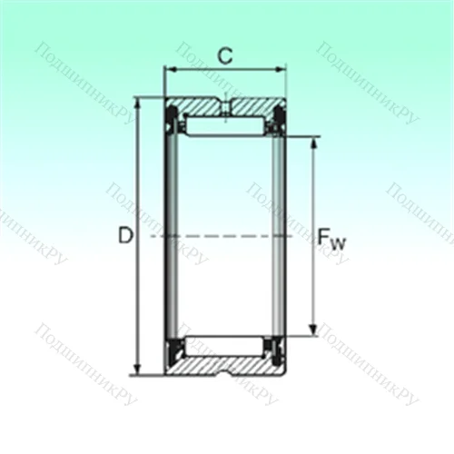 Подшипник игольчатый радиальный RNA 4903 2RS от производителя  NBS