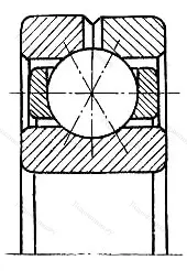 Подшипник  116256 размер 280x500x80 от производителя  ГПЗ-4