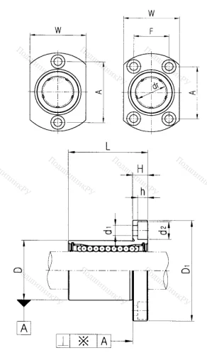 Подшипник LMH 30 UU в Санкт-Петербурге