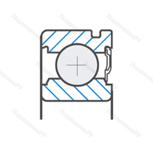 Подшипник шариковый радиальный AB 12573S 03