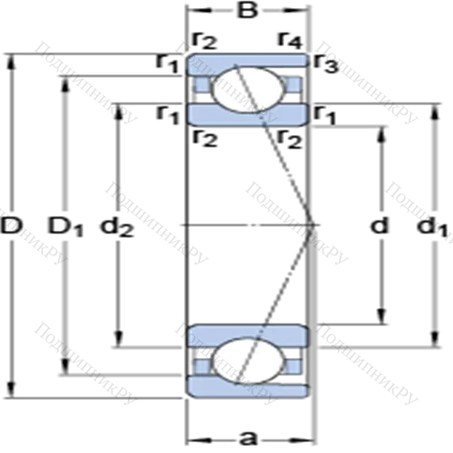Прецизионные радиально-упорные шарикоподшипники 7204 ACD/HCP 4A от производителя  SKF Прецизионные радиально-упорные шарикоподшипники 7204 ACD/HCP 4A от производителя  SKF
