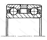 Модификация подшипника 5-456904ЮТ размер 18x26x9 от производителя  ГПЗ-200