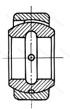 Модификация подшипника шс17 размер 17x32x10/14 от производителя  ГПЗ-3