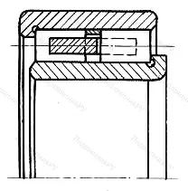 Модификация подшипника 772734М размер 170x320x166/154 от производителя  ГПЗ-1