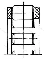 Модификация подшипника 822903Е размер 18x22x5,8