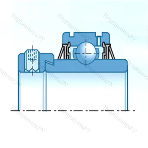 Подшипник шариковый радиальный UELS 318D 1N