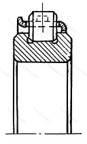 Подшипник  RN 212 (502212) размер 60x97,5x22 от производителя  FAG