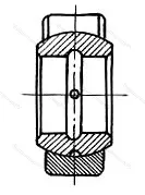 Модификация подшипника ШСЛ90 размер 90x130x60/50 от производителя  BBC
