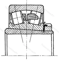 Модификация подшипника 13530АН размер 150x310x86/122 от производителя  ГПЗ-11