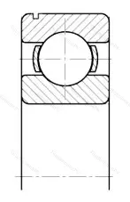 Подшипник 6312 N размер 60x130x31 от производителя  SKF Подшипник 6312 N размер 60x130x31 от производителя  SKF