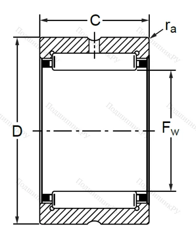Подшипник RNA 4903 (4254903 K ГОСТ) в Санкт-Петербурге