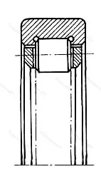 Подшипник  292216 (RNU 216) размер 95,3x140x26
