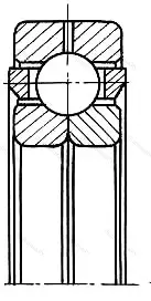 Подшипник QJ 220MA/P 6 размер 100x180x34 от производителя  SKF