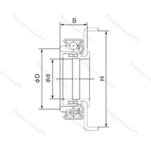 Подшипник шариковый 54SCRN 42P