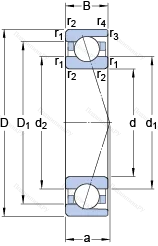 Подшипник 71909 CDTP/P 4B в Санкт-Петербурге