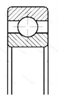 Подшипник  1000976 (61976) размер 380x520x65 от производителя  CRAFT