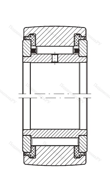 Игольчатый подшипник NATR 12 PP A от производителя  INA