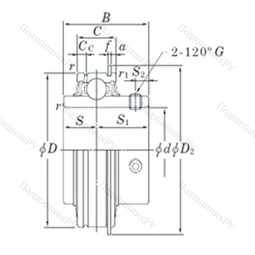 Подшипник шариковый радиальный ER 210-31 от производителя  KOYO