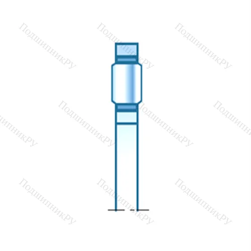 Подшипник игольчатый упорный AKJ 28.5X 38.1X 1.5 от производителя  NTN